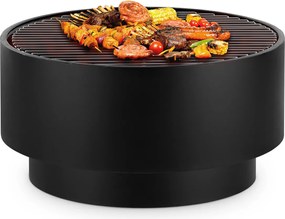 Blumfeldt Pompeji, ohnisko a gril, Ø 60 cm, oceľ