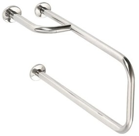 Nástenné madlo do kúpeľne z nehrdzavejúcej ocele 52 cm Handicap Left – Sapho