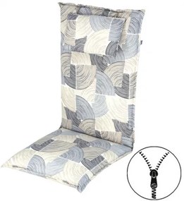 Doppler ELEGANT 2240 vysoká - poduška na stoličku a kreslo s podhlavníkom