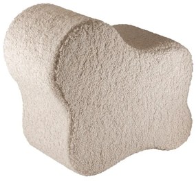 Svetlohnedý detský puf z textílie buklé Cloud – Wigiwama