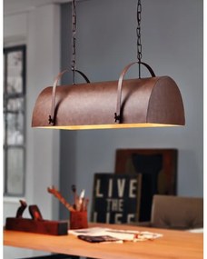 Eglo 49687 - Luster na reťazi DEERHURST 2xE27/60W/230V