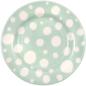 GREEN GATE Porcelánový tanierik Neva Mint 15 cm