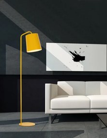 Dizajnová stojaca lampa Stabile Žltá