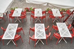 STIMA Plastový stôl CLIP Vyberte odtieň ->: Tortora - sivá