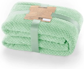 DecoKing Deka z mikrovlákna HENRY 150x200 cm Barva: PEPPERMINT/mátová