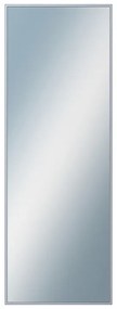 DANTIK - Zrkadlo v rámu, rozmer s rámom 50x140 cm z lišty Hliník strieborná drásaná (7269218)