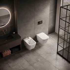 Erga Mery, závesný bidet 520x360x300 mm, biela lesklá, ERG-V03-MERY-BD-WH