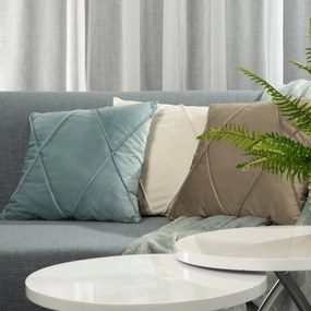 DEKORAČNÁ OBLIEČKA NA VANKÚŠ NALA1 45X45 CM PUDROVÁ