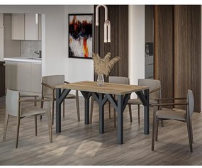 Stôl Dunaj 405 dub wotan