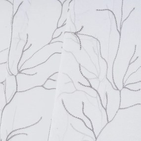 Bielo-sivá záclona 140x260 cm Coral – Casa Selección