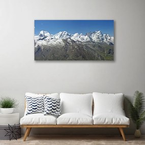 Obraz Canvas Hory sneh príroda 140x70 cm