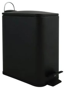 Spirella pedálový odpadkový kôš ERIK matná čierna oceľ 5 L 10.20497