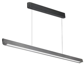 LED Luster na lanku LED/36W/230V 3000/4000/6400K antracit