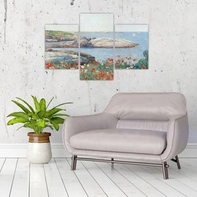 Obraz - Childe Hassam, Poppies,  Isles of Shoals, reprodukcia (90x60 cm)