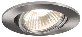 Inteligentné zapustené bodové svietidlo oceľové, naklápacie, vrátane Wifi GU10 - Cisco