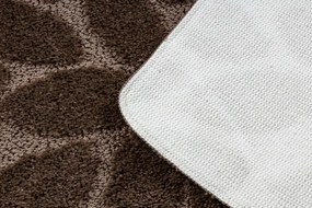 Kúpeľňový koberček SUPREME LINES kamienky, hnedý