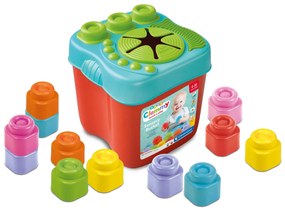 Clemmy baby - senzorické vedierko s kockami