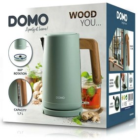 DOMO DO9282WK rýchlovarná kanvica WOOD YOU
