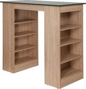 XXXLutz BAROVÝ STÔL, sivá, farba duba, 103/50/115 cm Respekta - Online Only kuchyne - 001899043302
