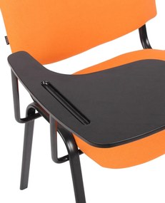Stolička Ken s skladacím stolíkom látka - oranžová