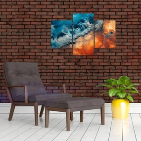 Obraz - Voda a oheň (90x60 cm)