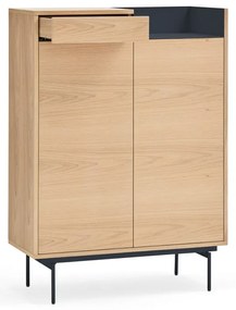 Svetlá hnedo-modrá skrinka Teulat Valley