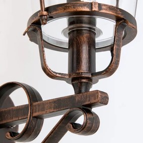 Orion AL 11K/360.00-Vonkajšia nást. lampa KENZO 1xE27/100W/230V IP44 bronz/patina