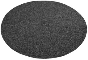 Hanse Home, Kusový koberec Braided 105550 Dark Grey kruh – na von aj na doma, 150x150 (priemer) kruh, šedá, chodba / predsieň