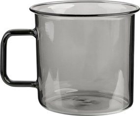 Hrnček Muurla sklenený 350 ml jantárový