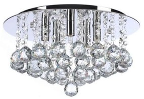 Azzardo AZ1286 - Krištáľové stropné svietidlo BOLLA 5xG9/40W/230V