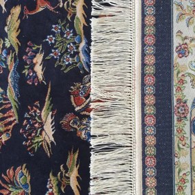 Koberec Exkluzívny Qum Silk 10 modrý