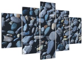 Obraz plážových kamienkov (150x105 cm)