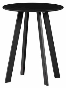 Čierny Odkladací stolík Fer  49 × 40 × 40 cm WOOOD