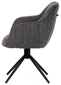 Sada jedálenských stoličiek s vratným mechanizmomHC-536 GREY2, 2 ks