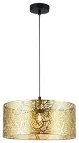 Luster na lanku BLOSSOM 1xE27/15W/230V zlatá