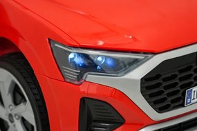 Elektrické autíčko Audi SQ8 červené / sivé