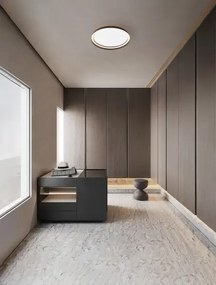 LED stmievateľné kávavé dizajnové stropné svietidlo Ormi 60