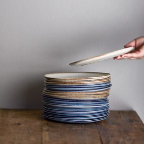 Bloomingville Dezertný tanier Sandrine Blue 22,5 cm