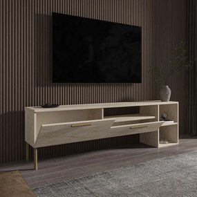 TV stolík/skrinka Paria (travertín). Akcia -15%. Vlastná spoľahlivá doprava až k Vám domov. 1121628