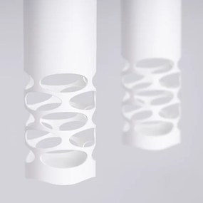 Sollux SL.1692 - Luster na lanku LIRO 2xGU10/10W/230V biela