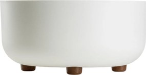 PLASTOVÝ KVETINÁČ TERRA 30X14,5 CM KRÉMOVÁ