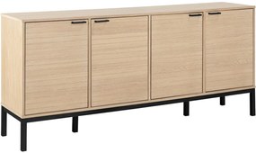 Komoda Kensington 180 cm dub bělený