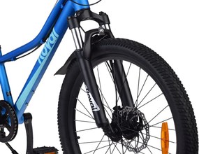 RoyalBaby Bicykel 24 palcov STUDENT BICYCLE 7–17 pre deti a mládež RB24-37 modrý