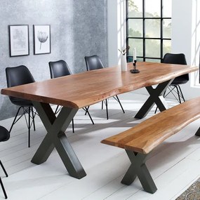 Jedálenský stôl Mammut X 240x105cm drevo Acacia - Komfort-nábytok