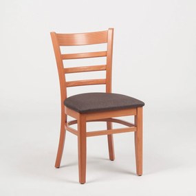 Stolička 1305S čalúnením Vyberte látku ->: LUX Antracit 6, Odtieň / morenie: Jelša