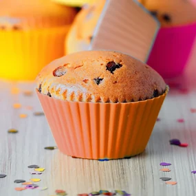 Silikónové formy na pečenie muffinov v súprave 12 ks ø 5,5 cm – Orion