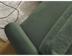 Tmavozelená rohová pohovka Aden – Bobochic Paris