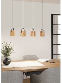 Eglo 43748 - LED Luster na lanku AYLES 4xGU10/3W/230V