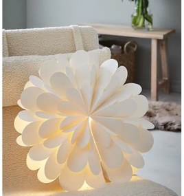 Markslöjd 705945 - Vianočná dekorácia MARAVILLA 1xE14/25W/230V pr. 60 cm biela