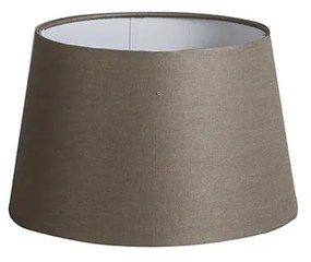 Tienidlo na lampu z ľanu taupe 25/16